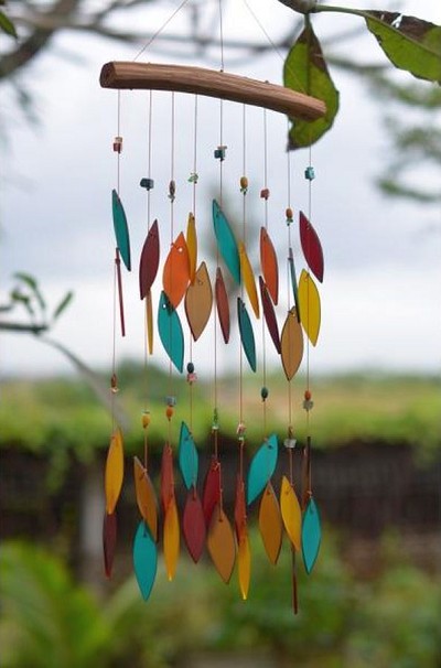 Santa Fe Beaded Glass Windchime 