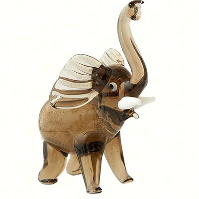 Milano Art Glass Animals Elephant 