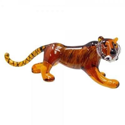 Milano Art Glass Animals Tiger 