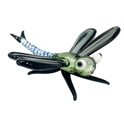 Milano Art Glass Animals Dragonfly 