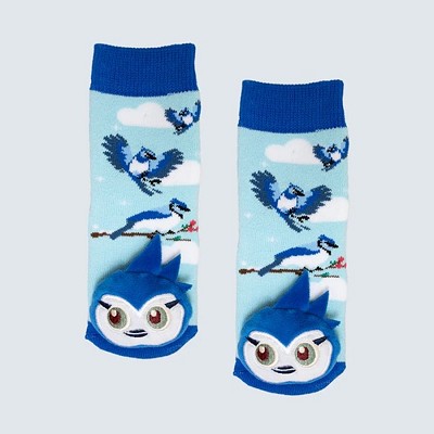 Blue Jay Toddler Slipper Socks 