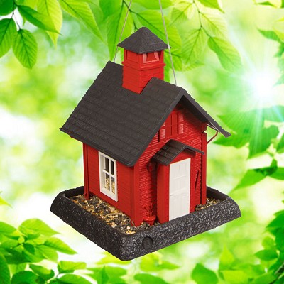 School House Bird Feeder 