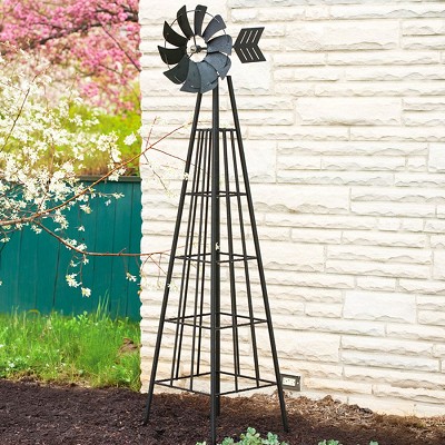 Windmill Obelisk Black 70.75" 