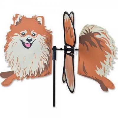 Petite Pomeranian Wind Spinner 