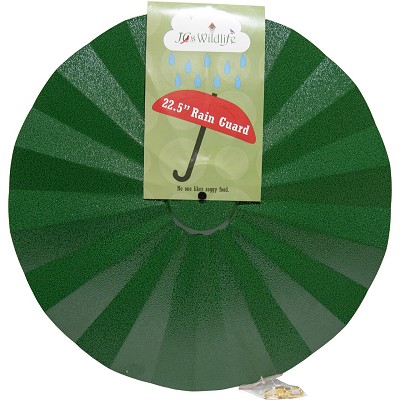 Metal Rain Guard Green 22.5" 