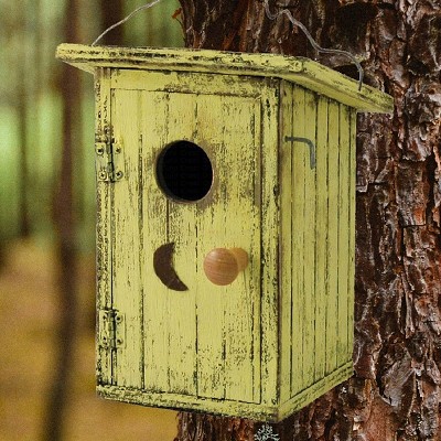 Birdie Loo Bird House Yellow 