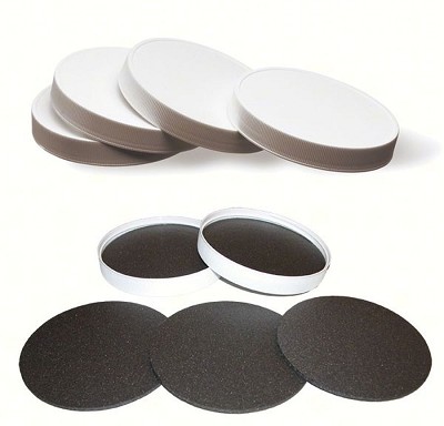 PMCA Excluder Purple Martin Gourd Replacement Cap with Black Liner 4/Pack 