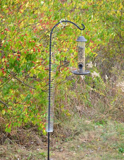 Squirrel Proof Single Pole Spring Device 
