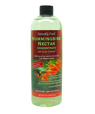 Naturally Fresh Hummingbird Nectar Liquid Concentrate with Nectar Defender 2-Pack 