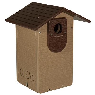 Recycled Poly Ultimate Bluebird House Brown & Tan 
