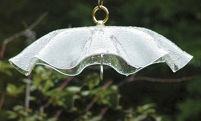 Acrylic Swirl 13" Weather Guard Clear 