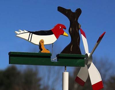 Classic Woodpecker Whirligig 