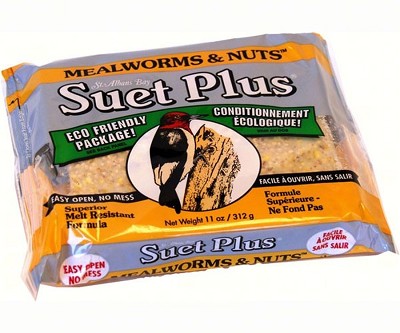 St. Albans Bay Mealworms and Nuts Suet Cakes 11 oz. 12-Pack 