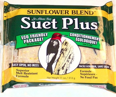 St. Albans Bay Sunflower Blend Suet Cakes 11 oz. 12-Pack 
