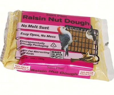 St. Albans Bay Suet Plus Raisin Nut No-Melt Dough 12 oz. 12-Pack 