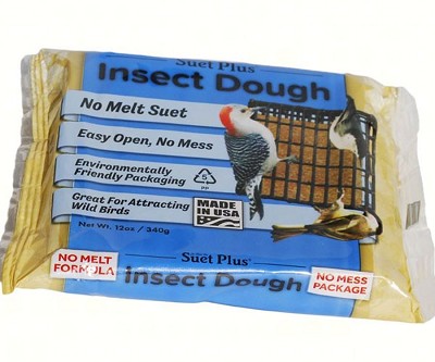 St. Albans Bay Suet Plus Insect No-Melt Dough 12 oz. 12-Pack 
