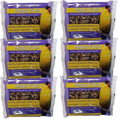 Songbird Treats Happy Finch Seed Bar 8 oz. 6/Pack 